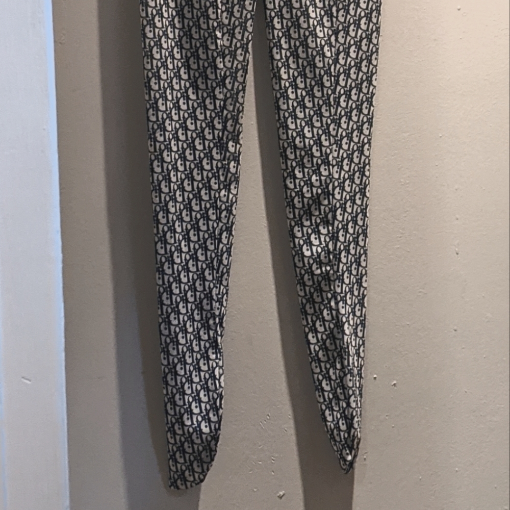 Vintage Designer Print Stockings